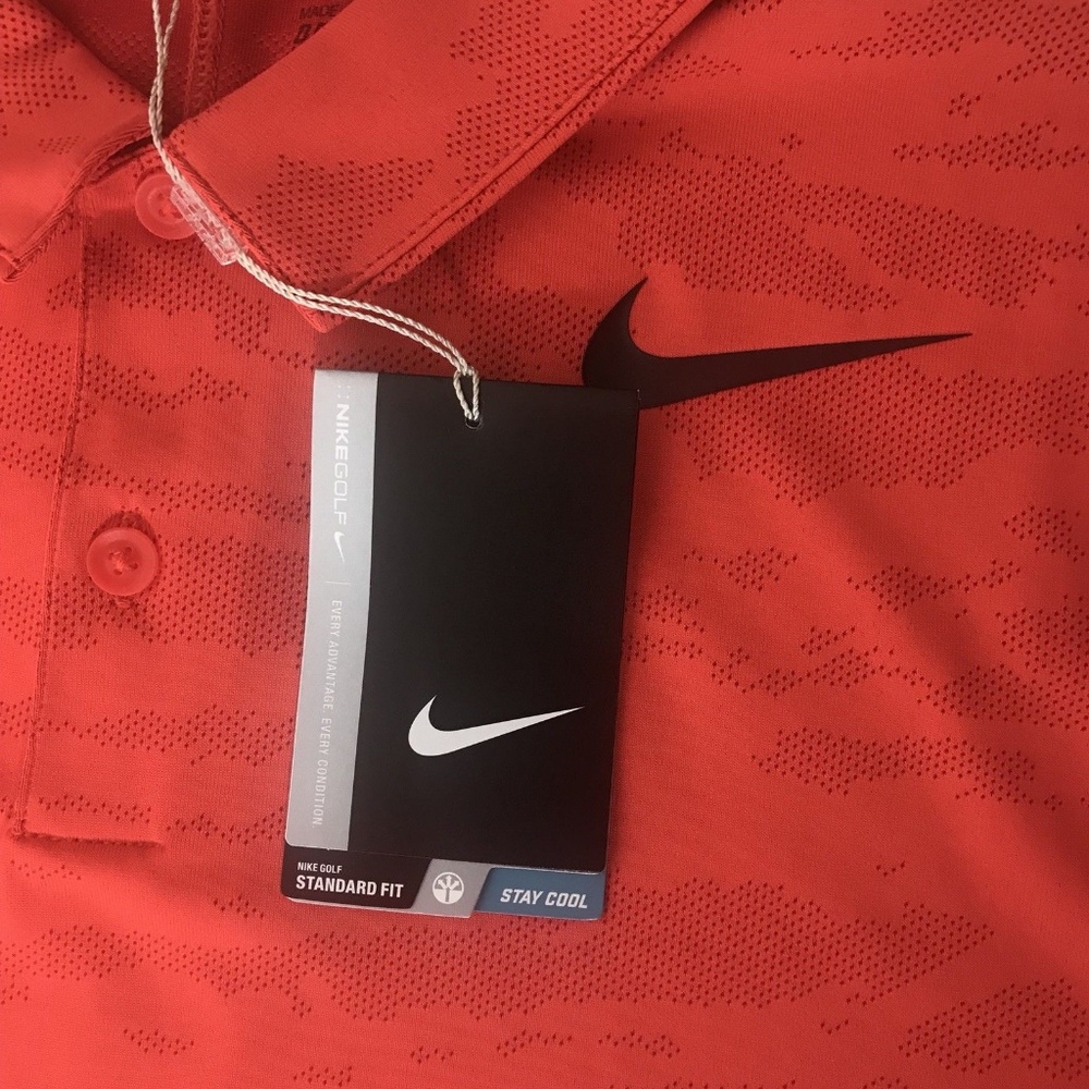Nike Golf 2017 Icon Jacquard Mens Dri-Fit Polo - Picture 3 of 8
